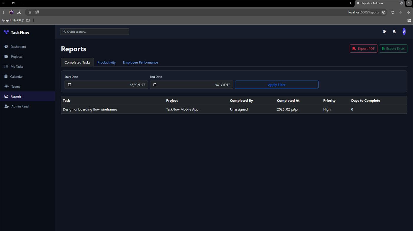 TaskFlow preview 3